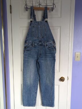Classic Blue Denim Overalls -100% Cotton